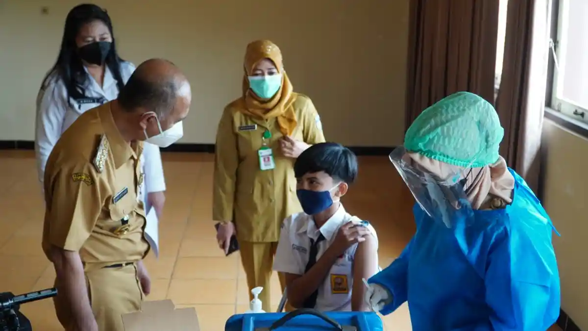 Wakil Ketua DPRD Jateng Sebut Vaksinasi Pelajar Masih Sangat Minim