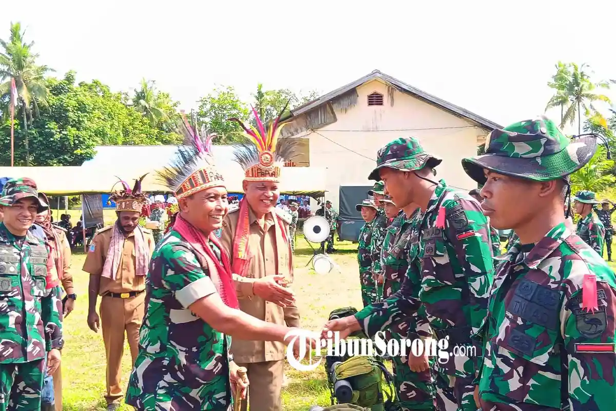 Wabup Sorong Buka TMMD 2025: Dorong Kolaborasi TNI, Pemda, dan Masyarakat