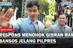 RESPONS Menohok Gibran Ada Bansos Jelang Pemilu, Cawapres Prabowo: Jangan Semua Dikaitkan Pilpres