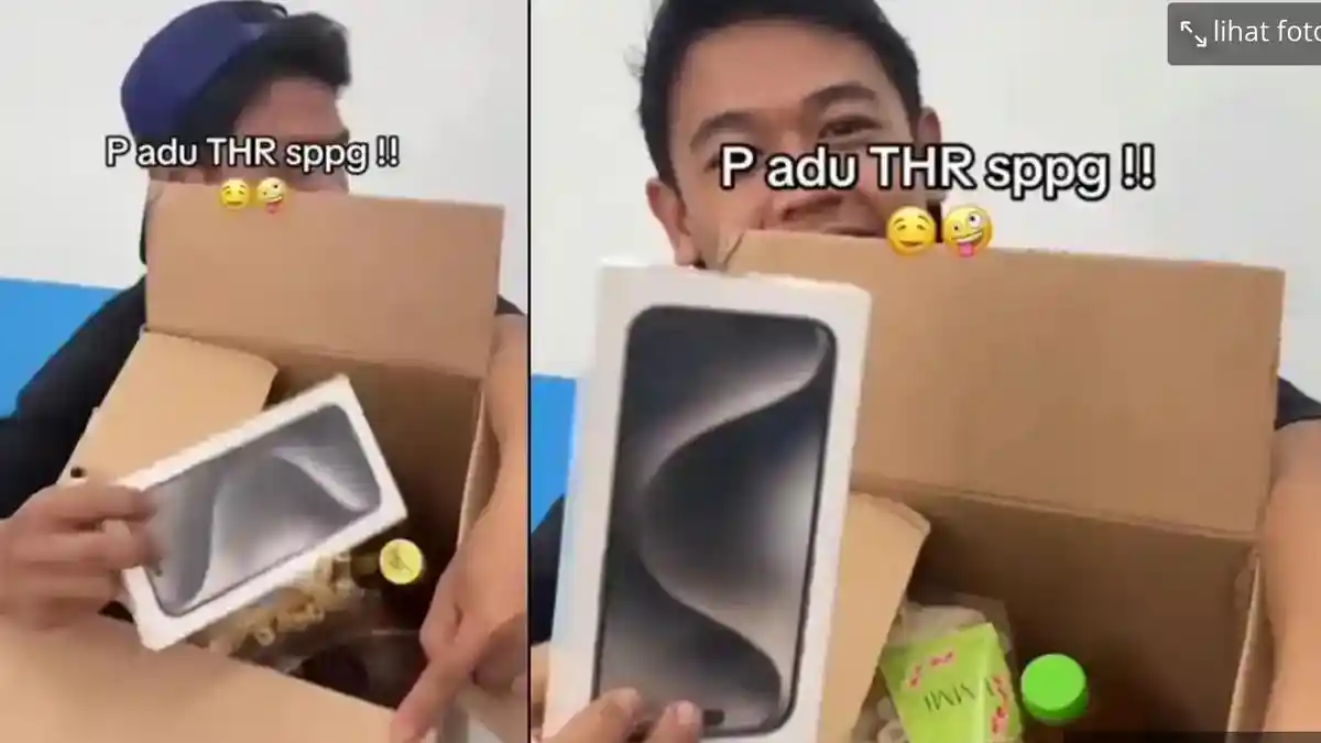 Paket THR Pegawai SPPG Bikin Heboh, Ada iPhone Kelas Atas, Publik Pertanyakan Anggarannya