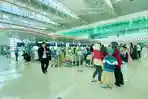 Arus Balik di Bandara Sepinggan Balikpapan, Keberangkatan Padat Jelang Berakhirnya Cuti Bersama
