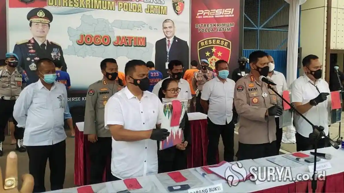 Komplotan Penadah Kendaraan ke Luar Negeri Ditangkap Polda Jatim, Dua Truk Kontainer Diamankan