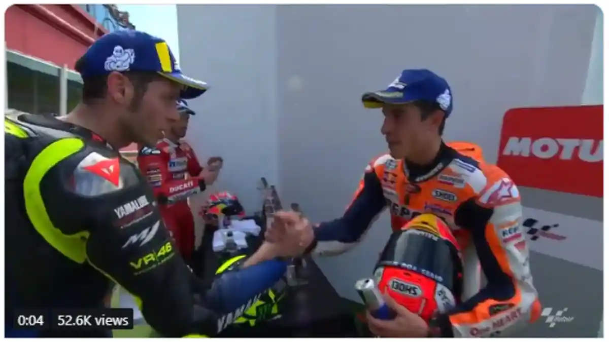 Tak Ada Lagi VR46 di MotoGP 2022, Marc Marquez: Saya Tidak Akur dengan Valentino Rossi