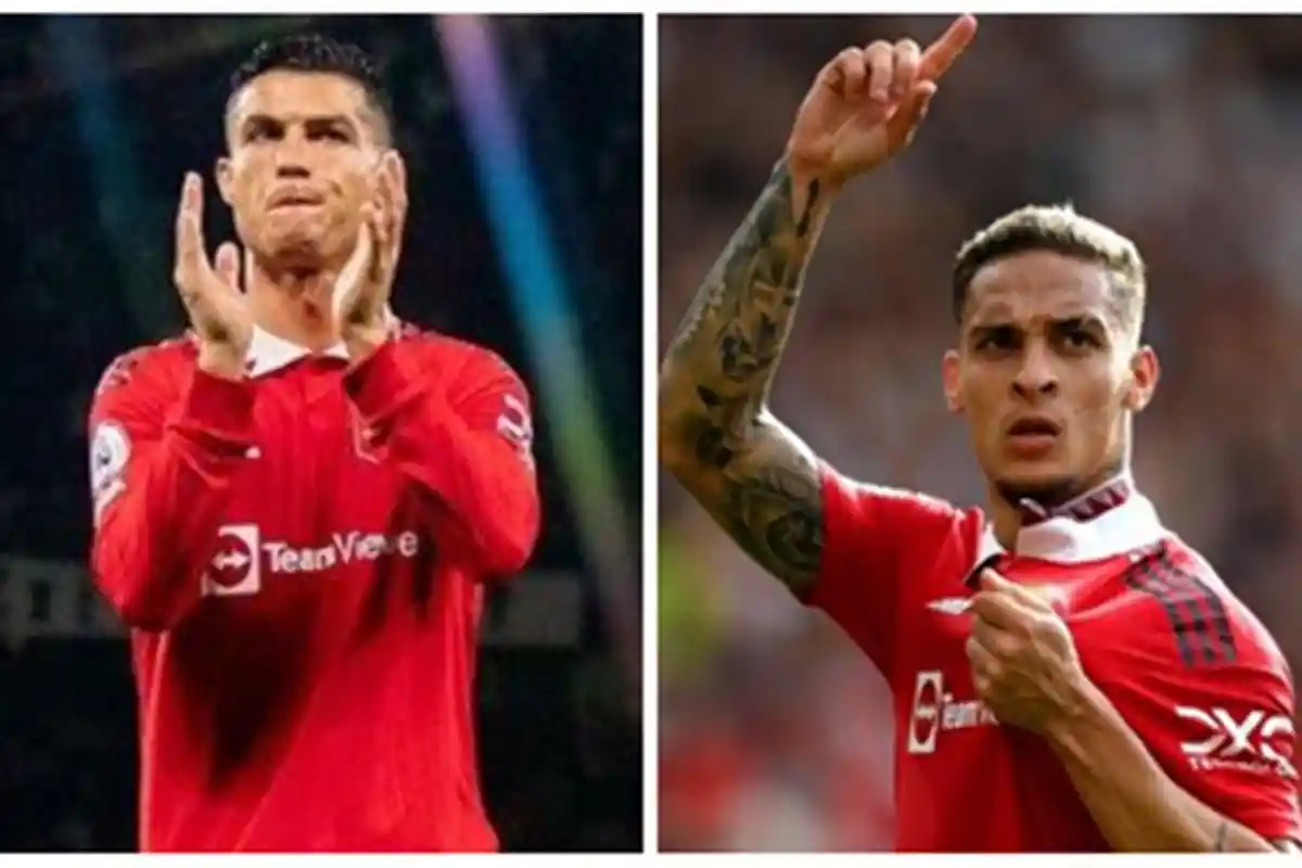 Bersama Cristiano Ronaldo, Antony Yakin Lini Depan Man United Kuat, Aksinya Mengingatkan CR7 Muda