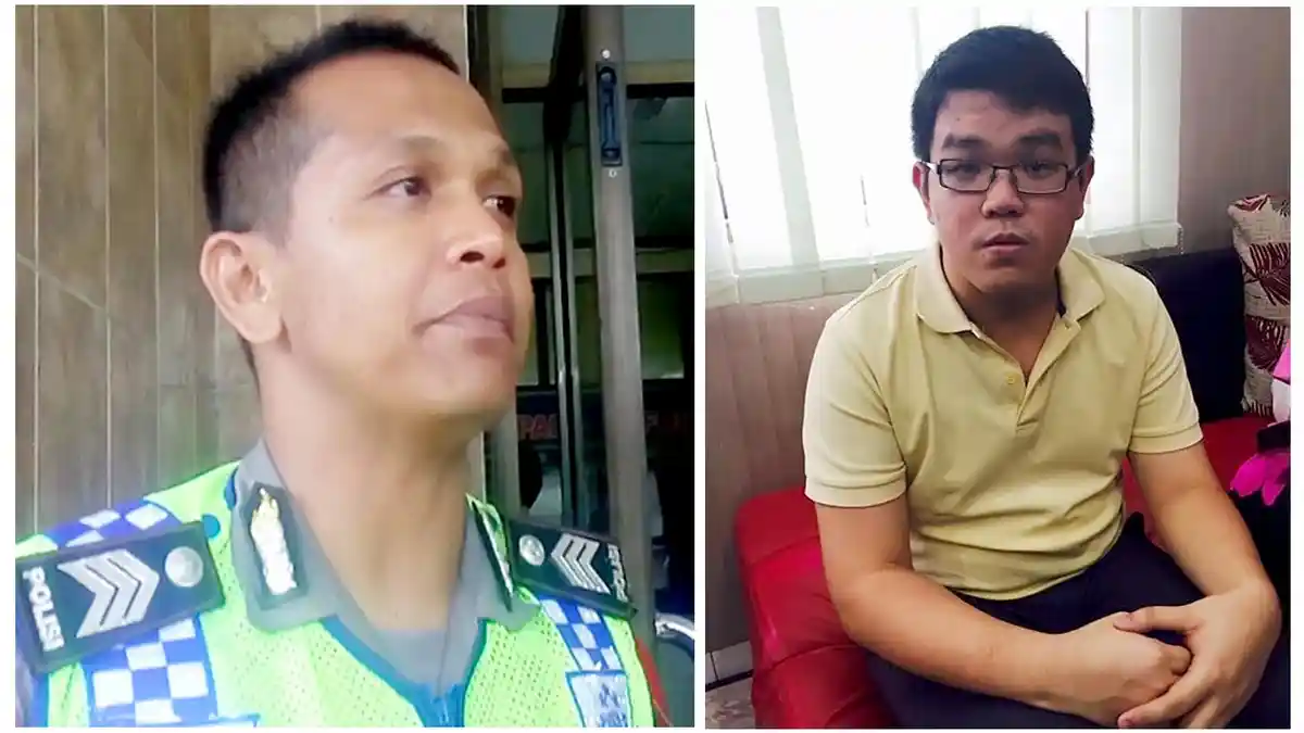 Ini Dia Anak Pengusaha Penampar Polisi Lalu Lintas