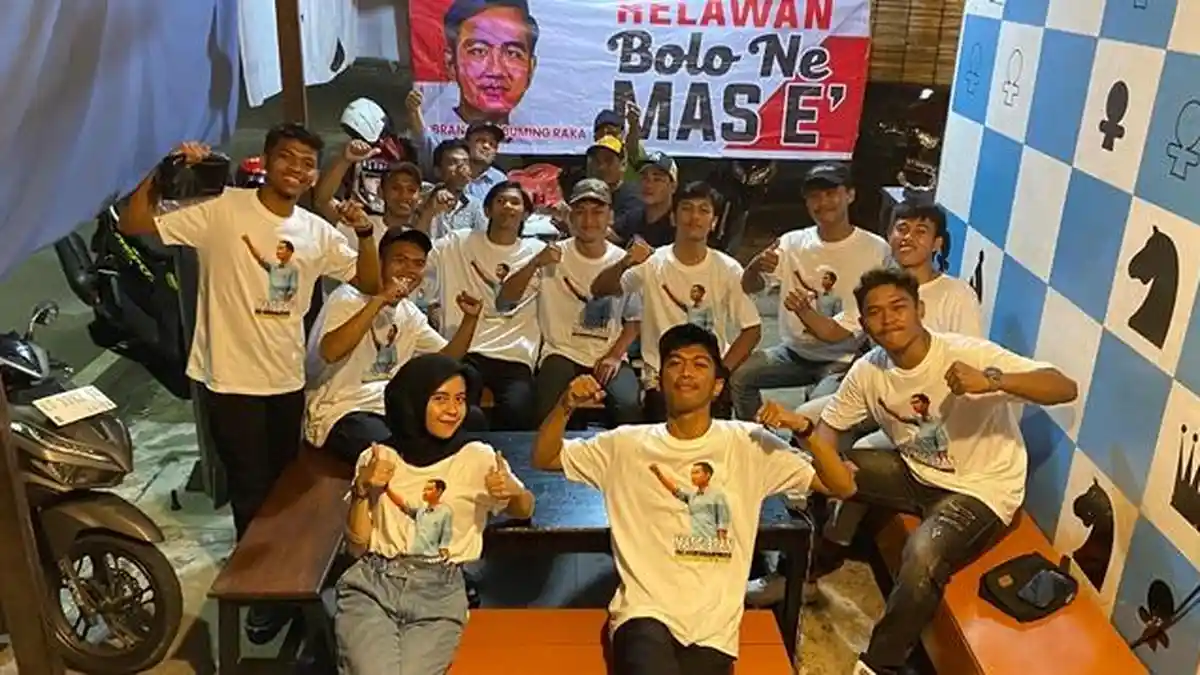 Gandeng Anak Muda, Relawan Gelar Konsolidasi Menangkan Prabowo-Gibran di Bontang