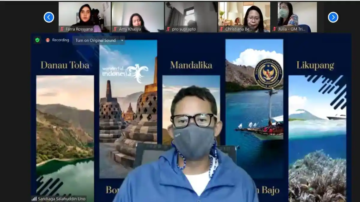 Bantu Ringankan Beban Tenaga Kesehatan, Sandiaga Tegaskan Pentingnya Penerapan Protokol CHSE
