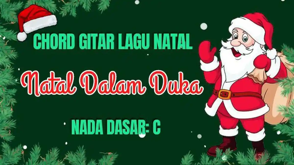 Chord Gitar Lagu Natal Dalam Duka, Nada Dasar C