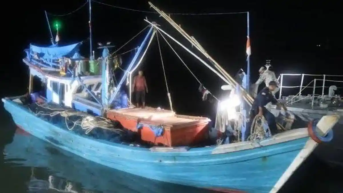 Dua Kapal Nelayan Aceh Timur dan 29 ABK Ditangkap Angkatan Laut Thailand