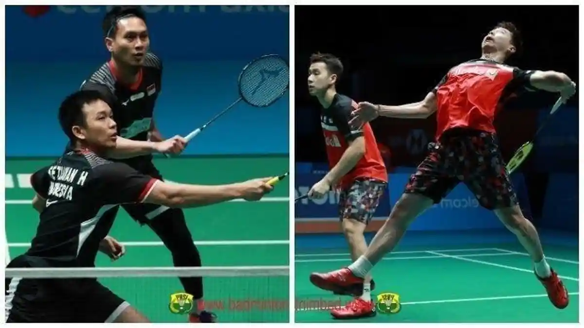 All Indonesian Final di Ganda Putra, Leo/Daniel Lawan Kevin/Marcus, Kejutan di Hylo Open 2021