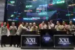 Saham Cinema XXI Resmi Mejeng di Bursa Efek Indonesia (BEI)