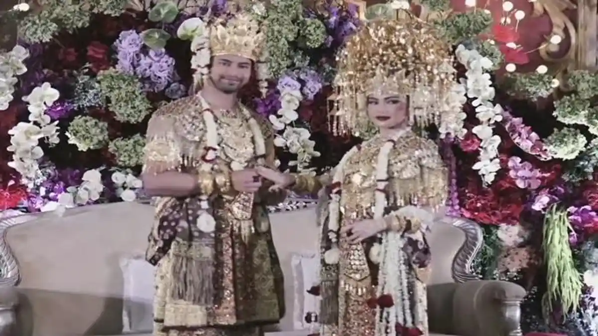 Sah, Lady Rara Resmi Menikah, Dipersunting Aladull di Prabumulih Sumsel, Ijab Kabul Pakai 2 Bahasa