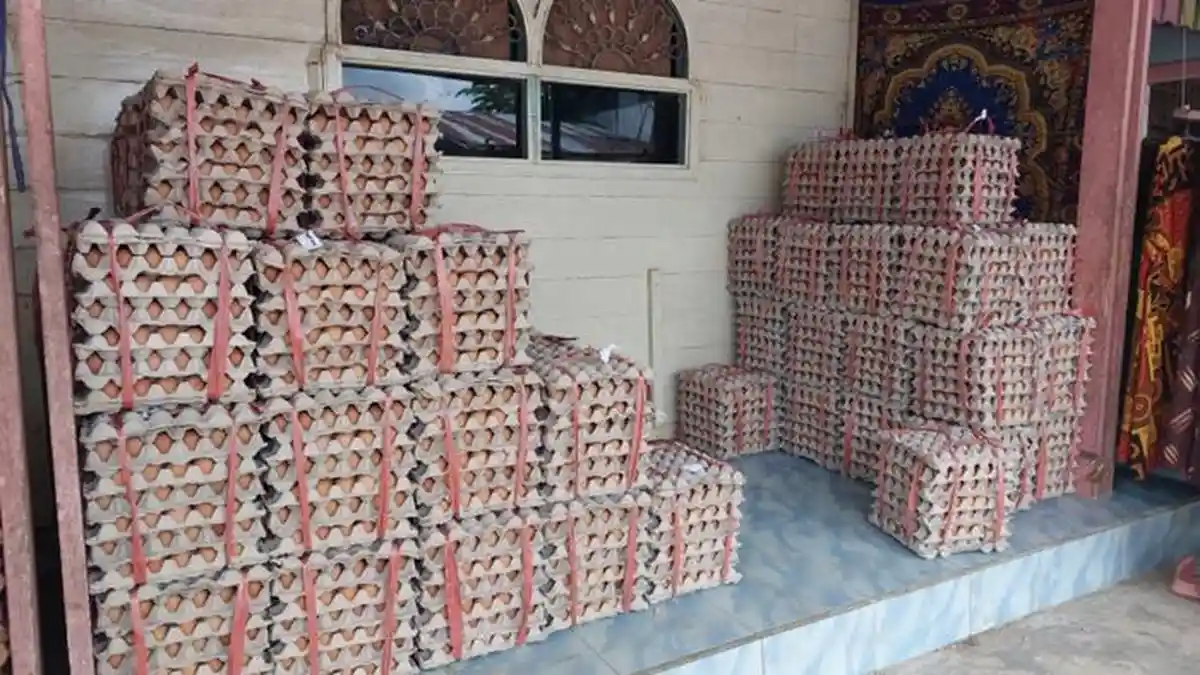 Harga Telur Ayam Turun Jadi Rp25 Ribu per Kg, Pedagang Kuliner Banjarbaru Berharap Tidak Naik Lagi - Banjarmasinpost.co.id
