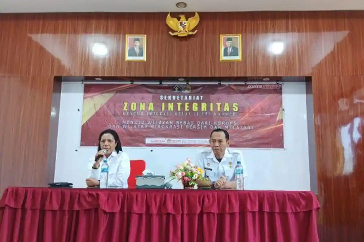Ini Arahan Kakanwil Kemenkumham NTT saat Giat Monev di Imigrasi Maumere