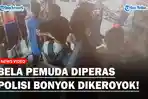 NASIB POLISI DI MEDAN, Bela Pemuda Diperas Warga, Malah Bonyok Dikeroyok OTK!