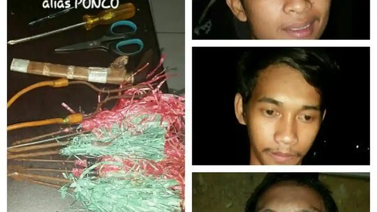 Diduga Hendak Beraksi 3 Pelaku Begal Diringkus Personil Polsek Rappocini