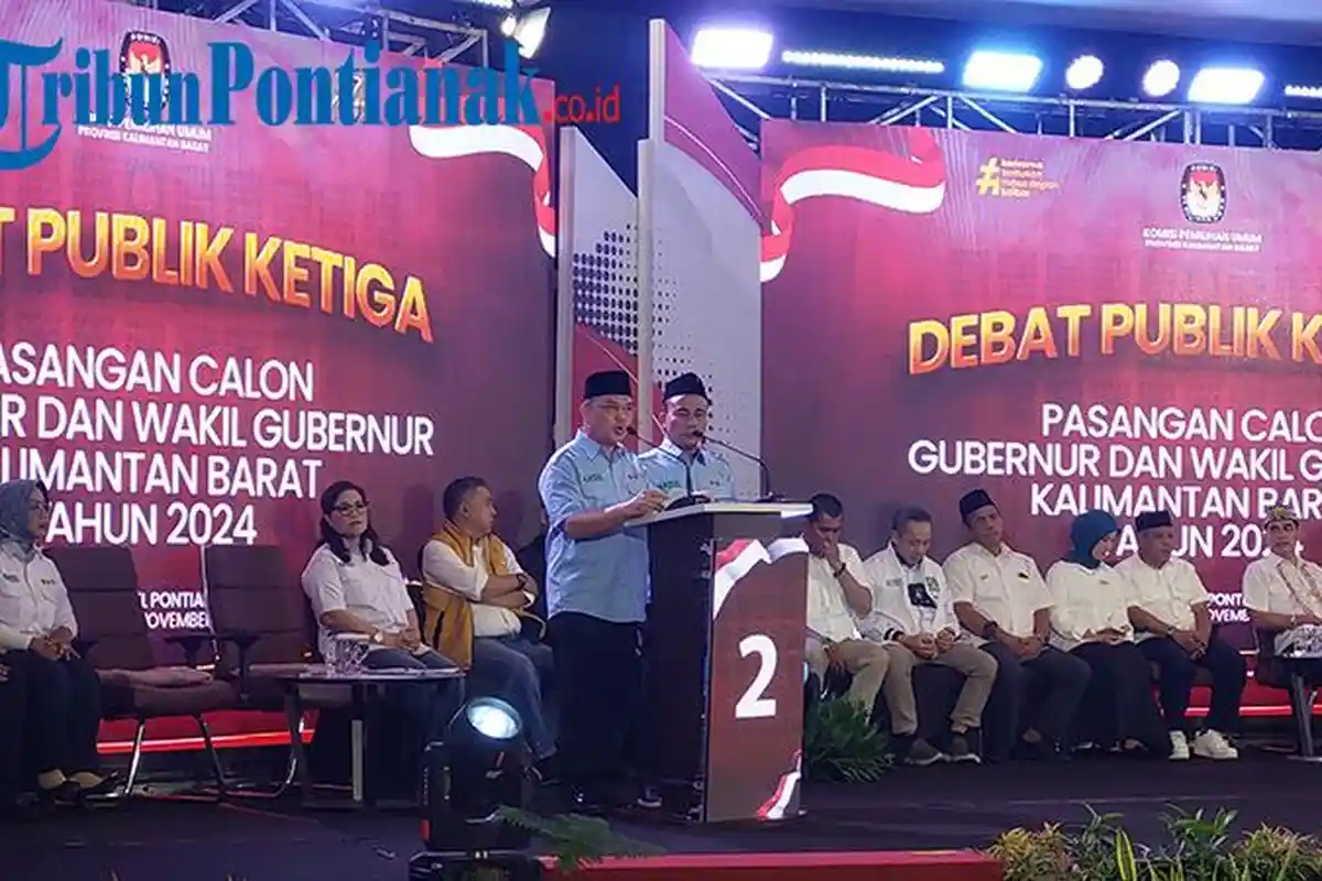 Debat Pilkada Kalbar 2024, Norsan-Krisantus Dorong Pendidikan Kesetaraan Gender Sejak Dini