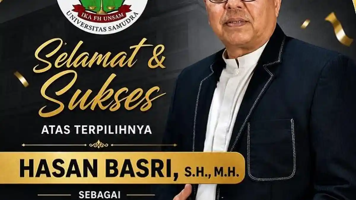 Hasan Basri Terpilih Jadi Ketua IKA FH Unsam Langsa Periode 2026-2030