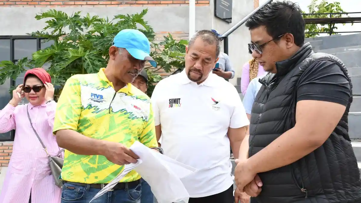 Pemkab Samosir Siap Jadi Tuan Rumah Olahraga Volley Pantai PON Sumut-Aceh 2024