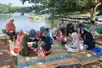 Jelang Ramadan, Warga Padati Situ Gede Tasikmalaya untuk Botram Keluarga, Pengunjung Naik 60 Persen