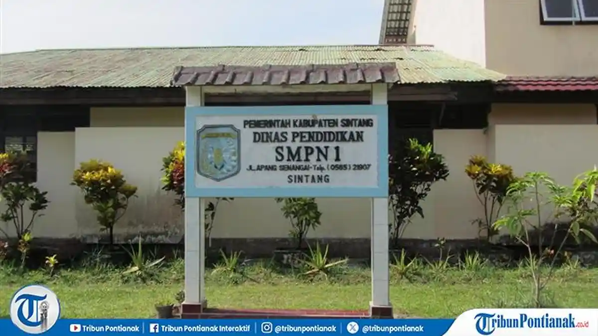 Daftar SMP Negeri di Sintang Beserta Alamatnya, Referensi Pendaftaran SPMB 2026/2027 - Tribunpontianak.co.id