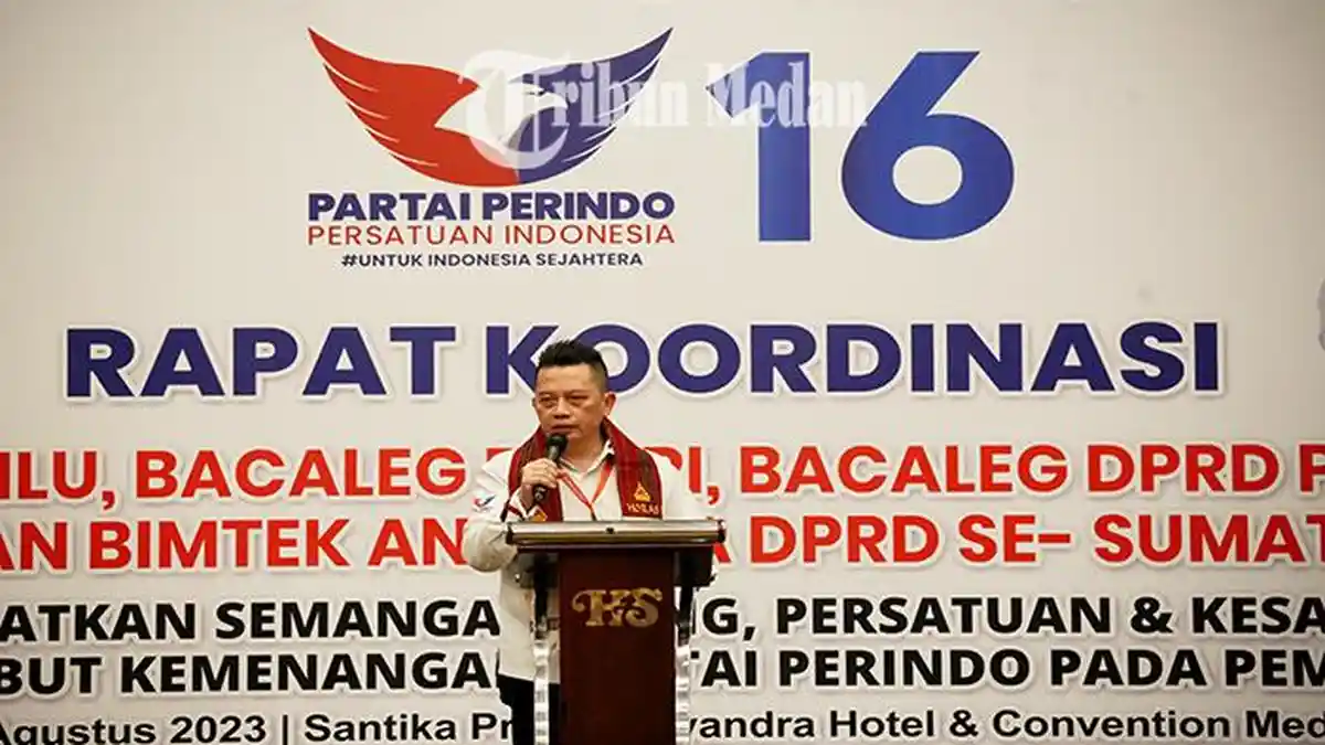 Berita Foto: Ketua Perindo Hary Tanoesoedibjo Targetkan 1 Juta Suara di Sumut, Konsolidasi Bacaleg - 07082023_KONSOLIDASI-PARTAI-PERINDO_ABDAN-SYAKURO-3.jpg