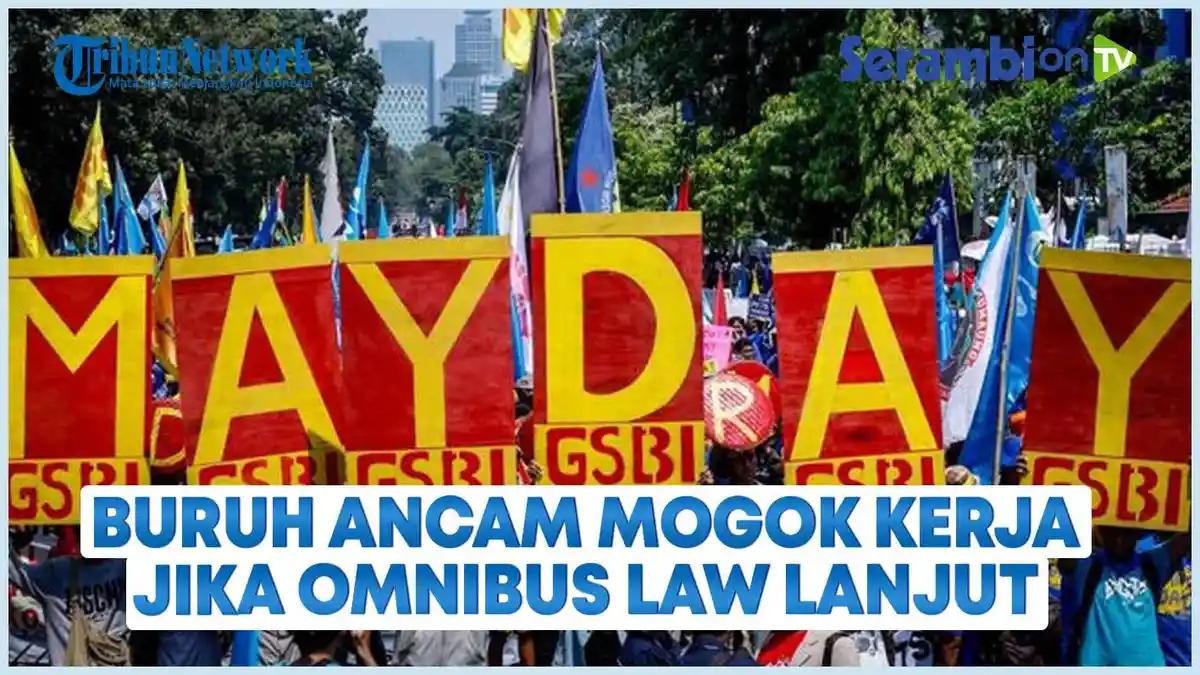 Buruh Ancam Mogok Nasional Jika Revisi UU Ciptaker Kejar Tayang