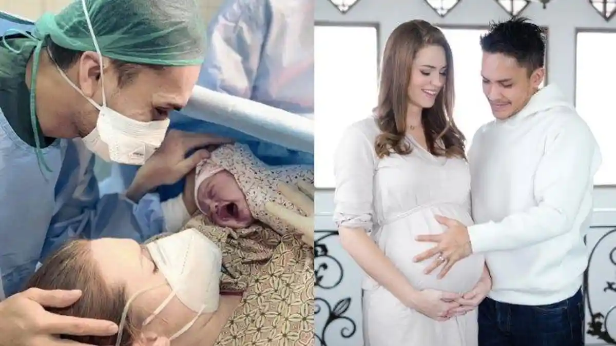 SELAMAT, Istri Randy Pangalila Melahirkan Anak Pertama