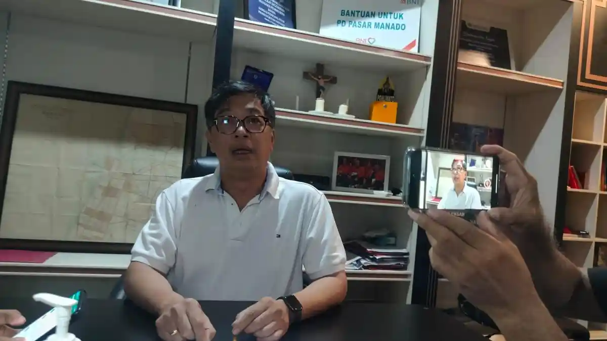 Hillary Lasut Sebut Diusir PD Pasar Manado saat ke Pasar Bersehati, Lucky Senduk: tak Punya STTP