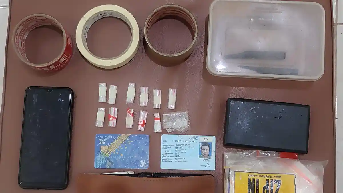 Edarkan 12 Paket Sabu-sabu, Pria Asal Welahan Jepara Dibekuk Polda Jateng