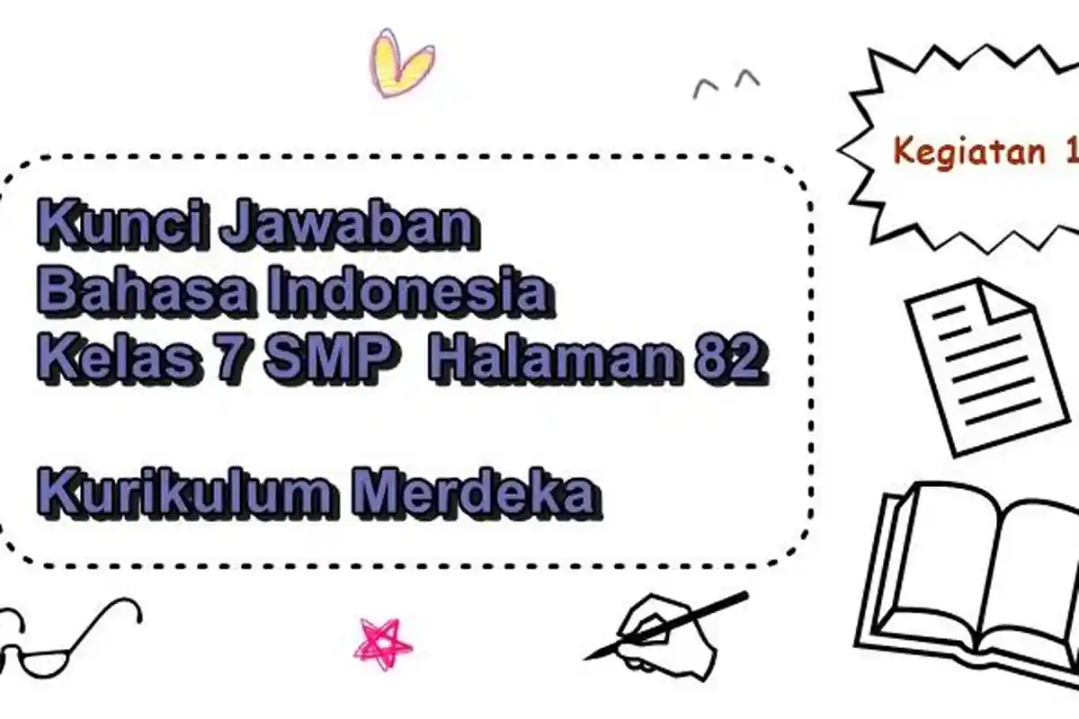 Kunci Jawaban Bahasa Indonesia Kelas 7 SMP Halaman 82 Kurikulum Merdeka, Memahami Isi Teks Prosedur