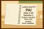 Kumpulan Soal PAI dan BP Kelas 5 SD Bab 3 Aku Anak Saleh Kurikulum Merdeka beserta Kunci Jawaban