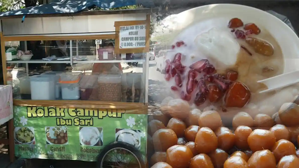 Manis dan Kenyalnya Kolak Candil Ibu Sari Bikin 'Nagih', Pecinta Kuliner Wajib Cobain Nih