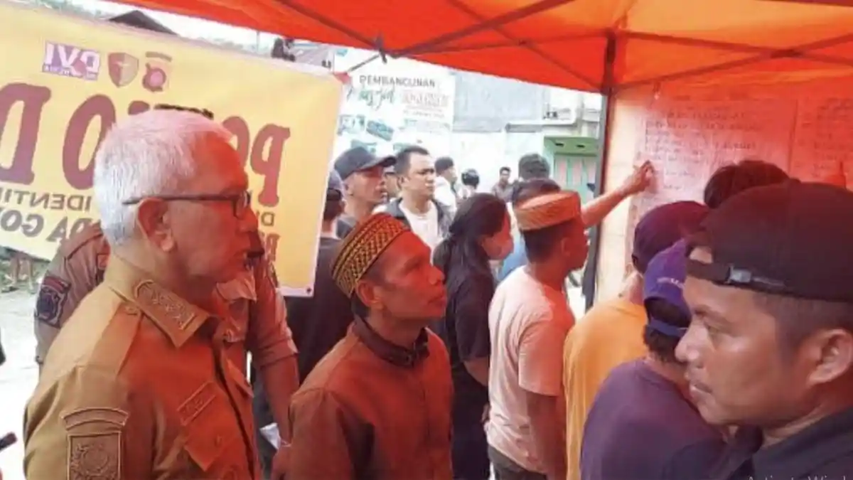 Penjagub Gorontalo Rudy Salahuddin Bungkam Soal Longsor di Tambang Emas Suwawa