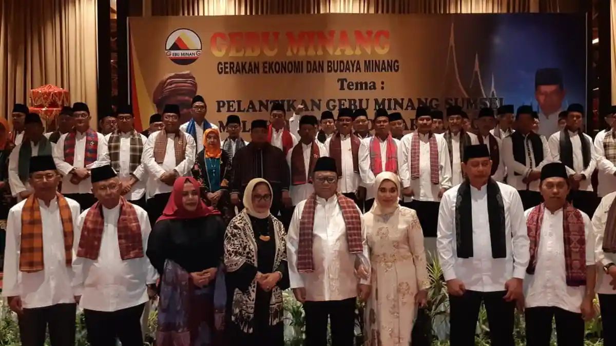 Perantau Minang di Sumsel Punya Gebu, Badan Usaha Membantu Pengembangan Usaha 