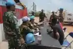 Tim OEI Goma Inspeksi Satgas TNI RDB Monusco