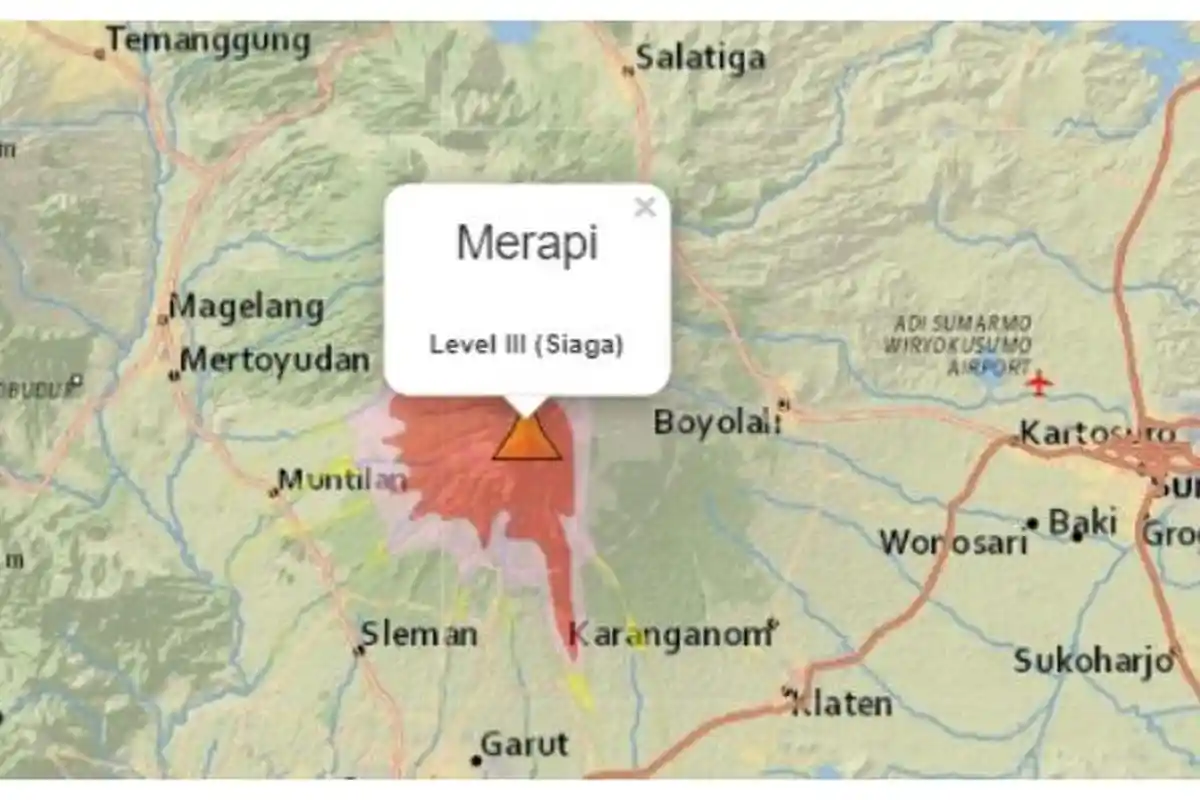 Pasca-Erupsi, Status Gunung Merapi Masih Siaga Level III, Luncurkan 60 Kali Awan Panas dalam 3 Hari