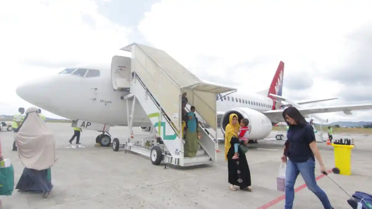 Berikut Daftar Jadwal Terbang dari Bandara APT Pranoto Samarinda