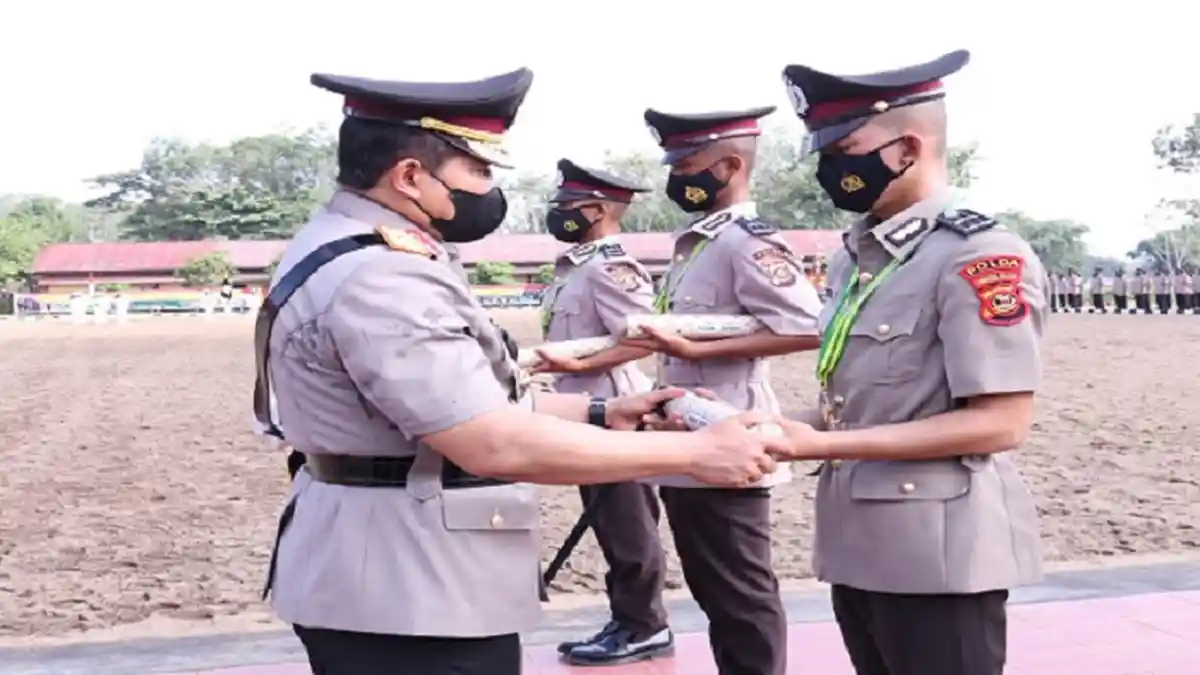 Kapolda Sumsel Irjen Toni Tutup Pendidikan dan Pelatihan 527 Bintara Polri 2021