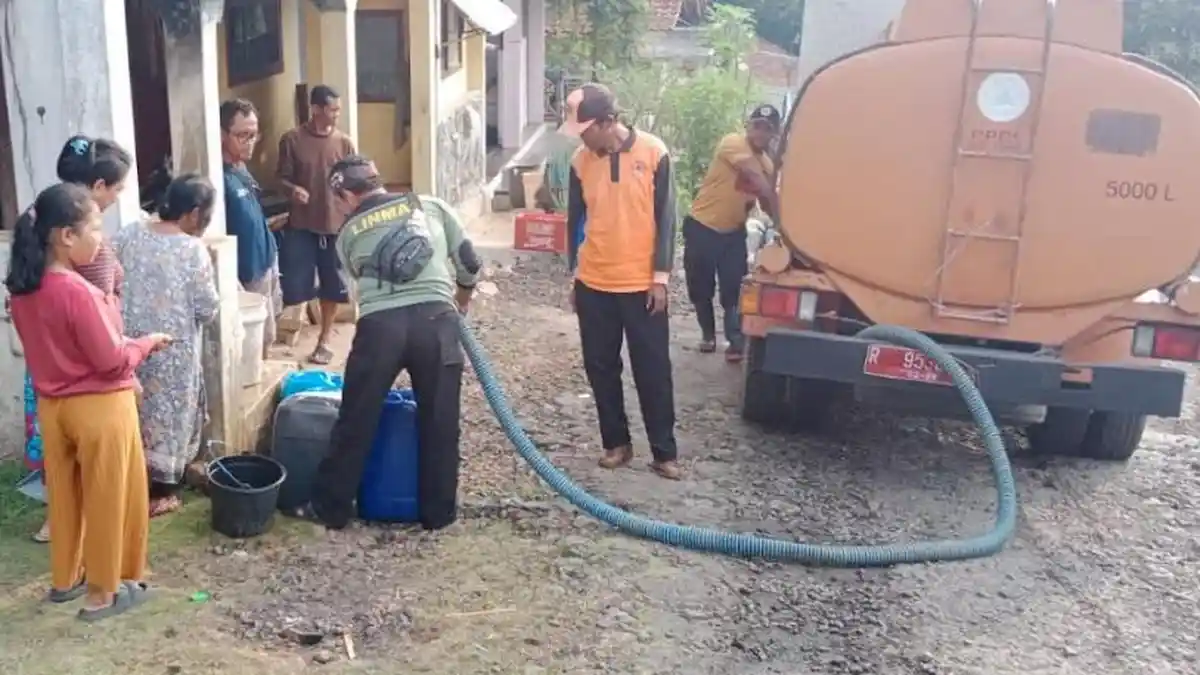 Antisipasi Kekeringan, BPBD Cilacap Siapkan 3.650.000 Liter Air Bersih