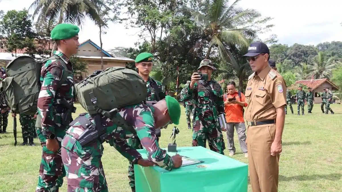 Bupati Ciamis Lepas Peleton Beranting YWPJ Perkuat Sinergi TNI dan Masyarakat
