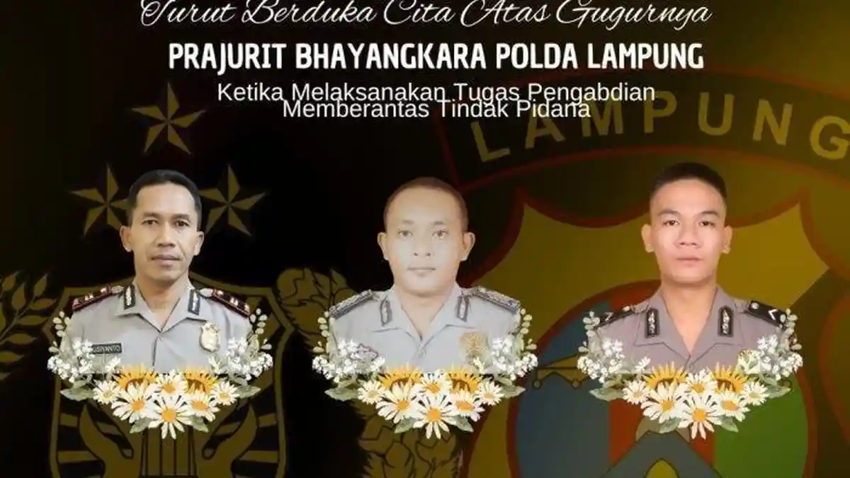 Penyebab Tewasnya 3 Polisi di Lampung, Peluru Oknum TNI Tembus ke Dada, Mata hingga Rongga Mulut