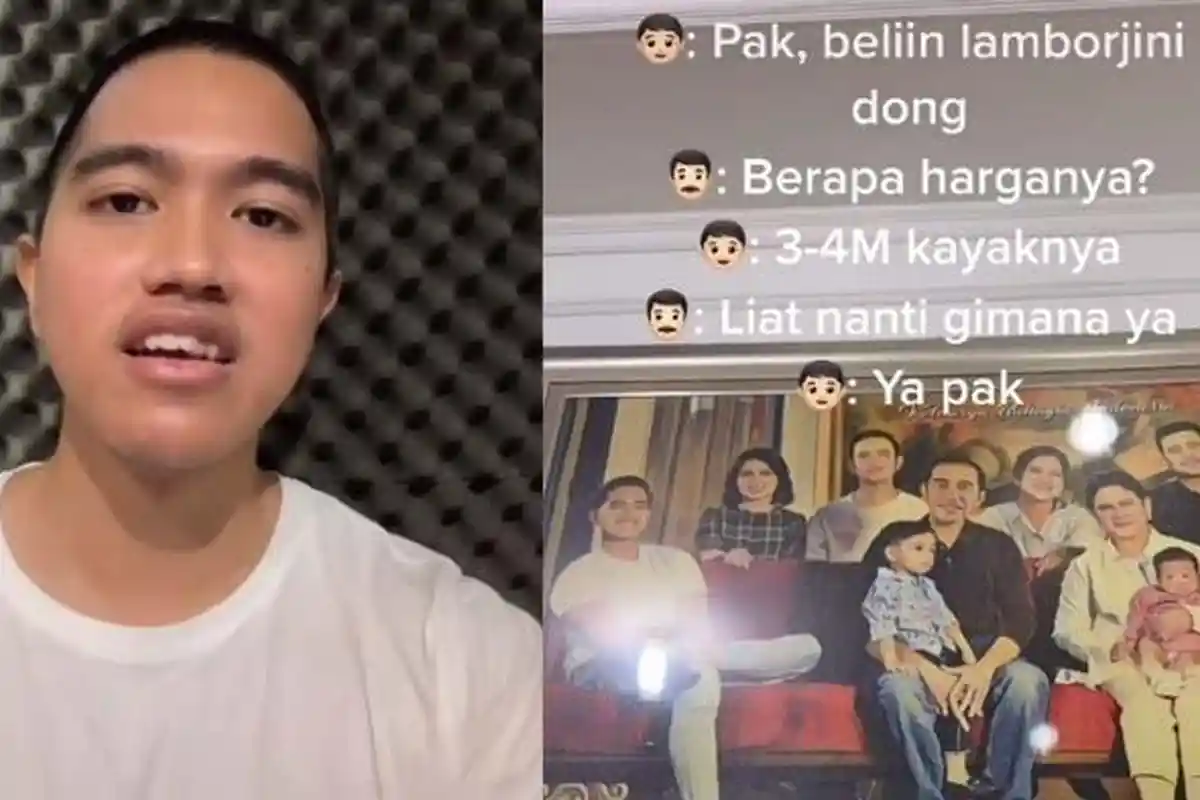Ketika Kaesang Pangarep Minta Ayahnya Jokowi Belikan Mobil Lamborghini, Ternyata Ini Yang Diberi