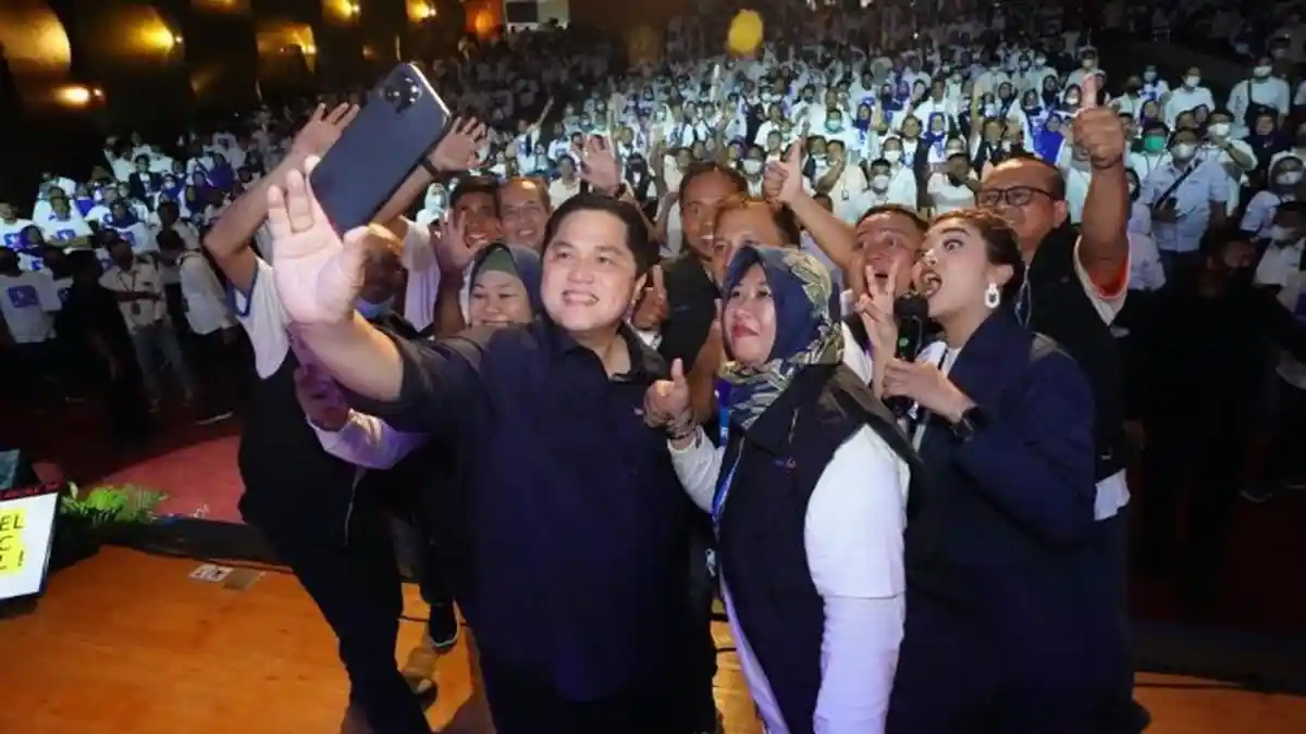 Erick Thohir Konsisten Jadi Cawapres Terkuat di Bursa Pilpres 2024