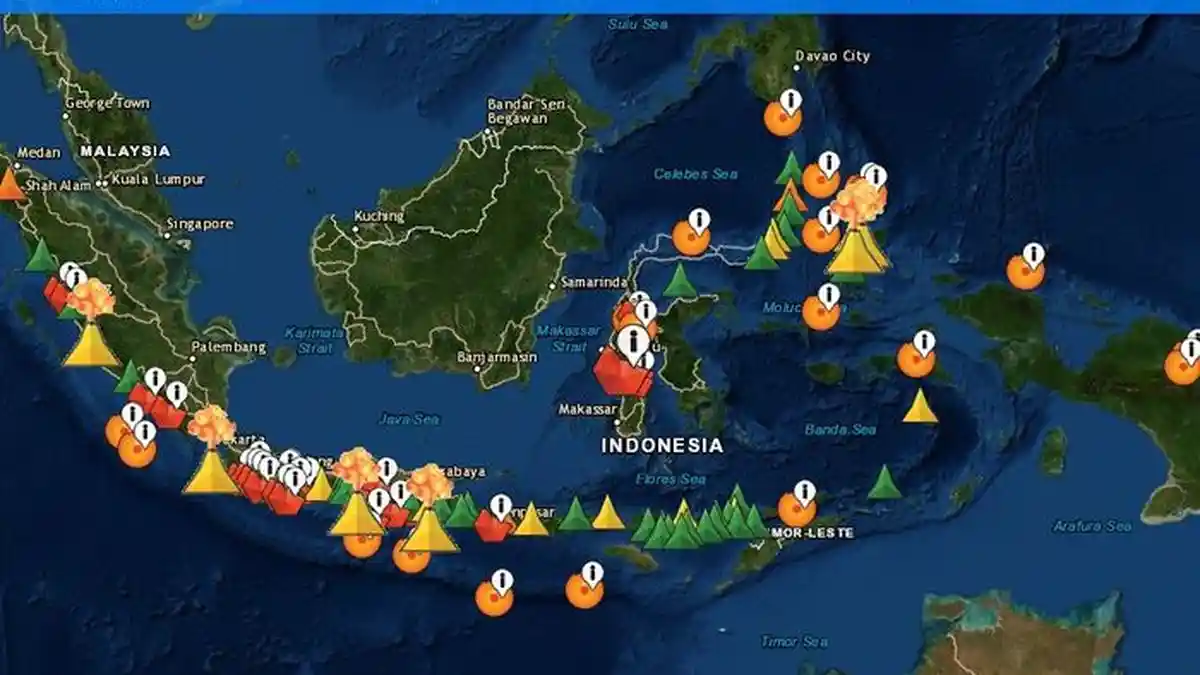 Selain Gunung Anak Krakatau, 5 Gunung Api di Indonesia Lainnya yang Juga sedang Erupsi 