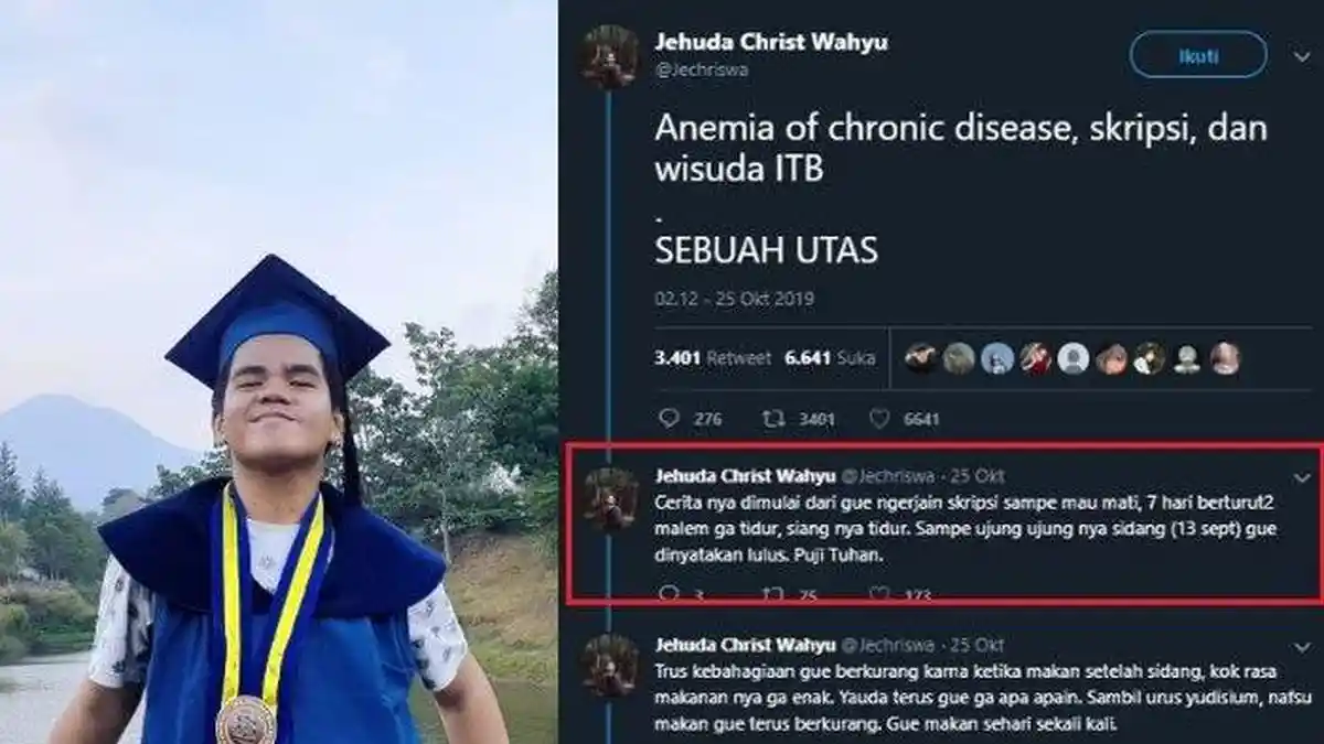 Mahasiswa ITB Diduga Meninggal Setelah Kerjakan Skripsi Selama 7 Hari 7 Malam