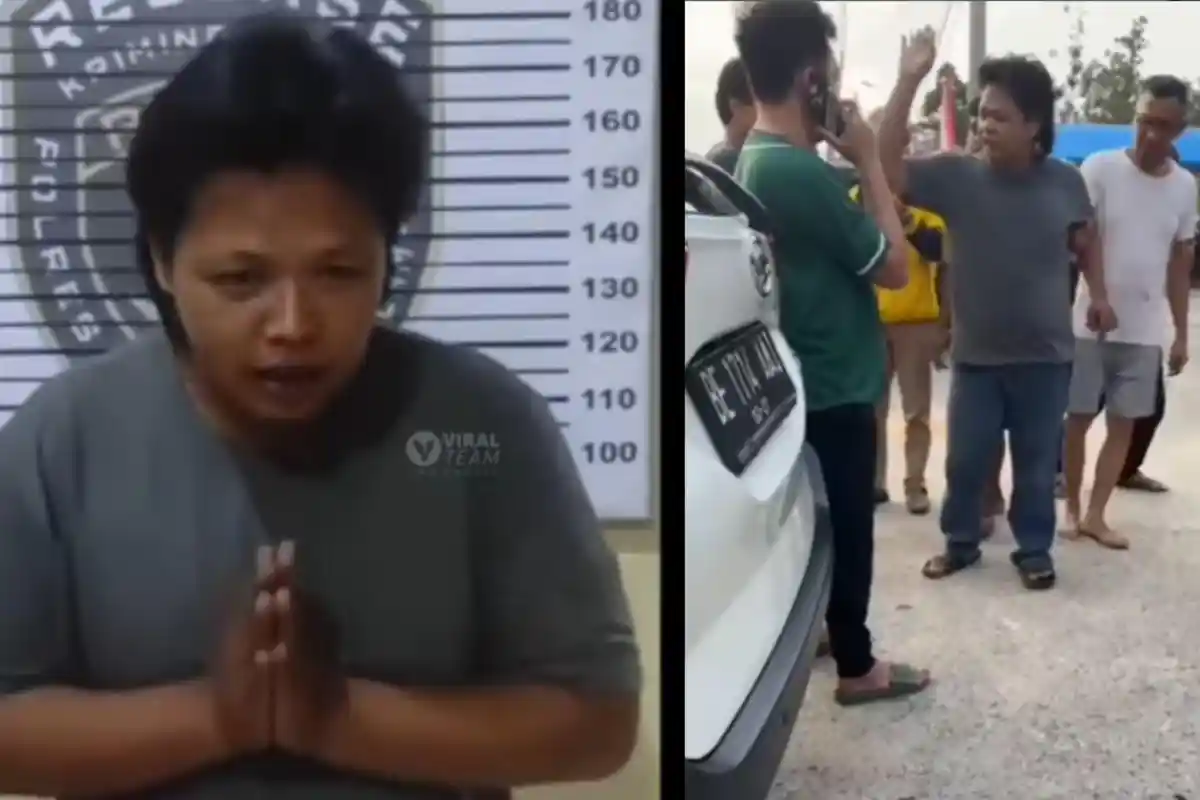 Sosok Riski, Pria yang Caci Maki dan Ancam Dodhy Gitaris Kangen Band Kini Diamankan Polisi