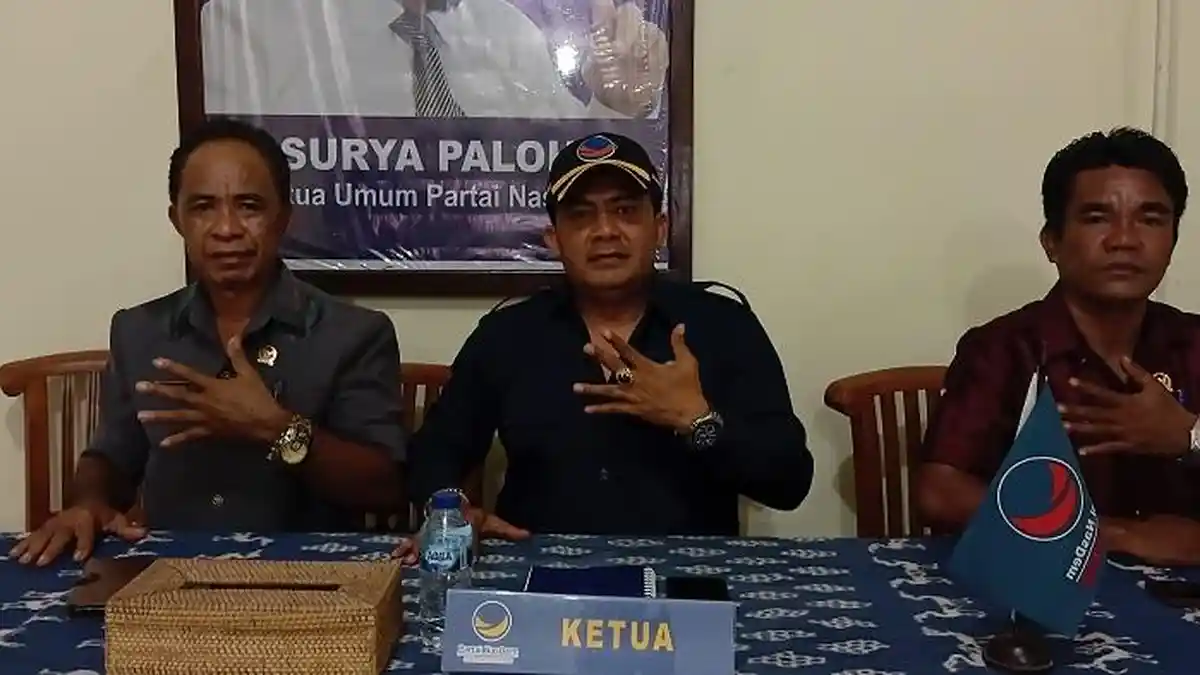Gregorius HBL Pandango Klarifikasi Isu Soal Pergantian Ketua DPD NasDem Sumba Barat