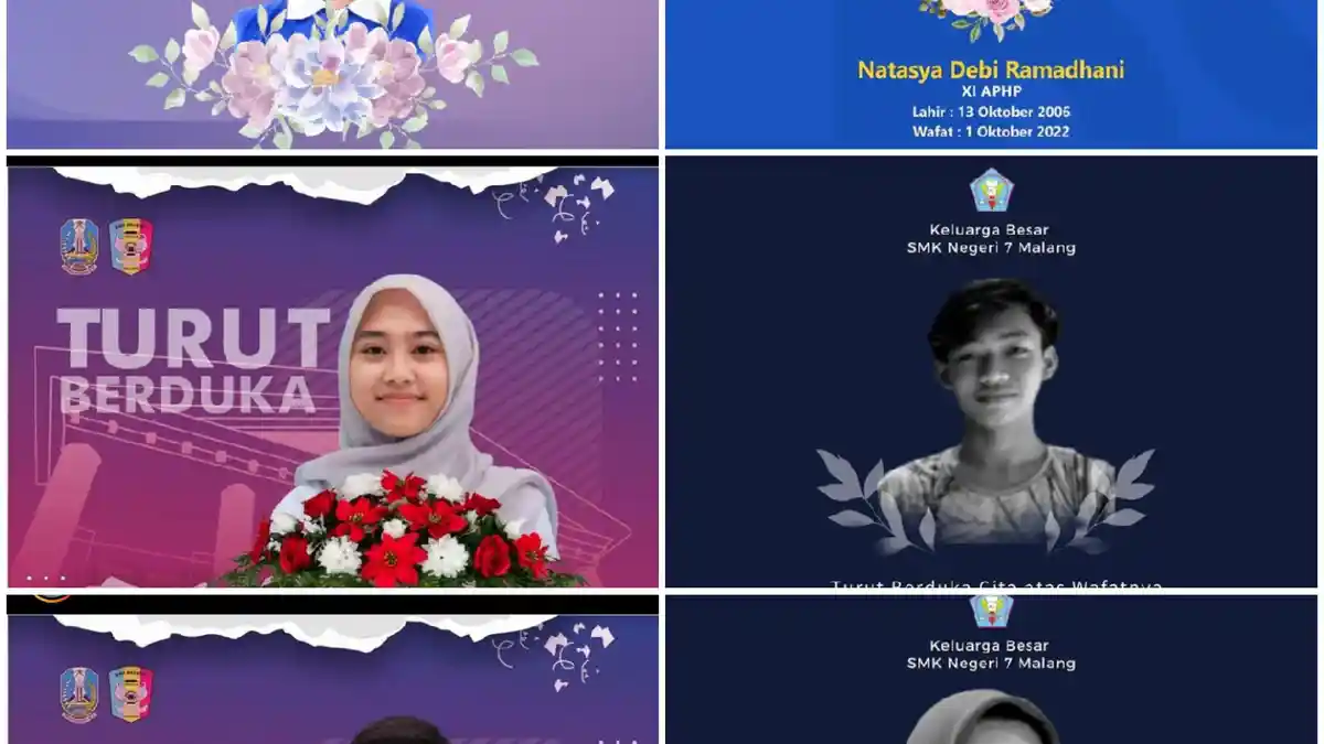 Daftar Siswa di Malang Korban Tragedi Stadion Kanjuruhan, Ada yang dari SMP, SMA dan SMK