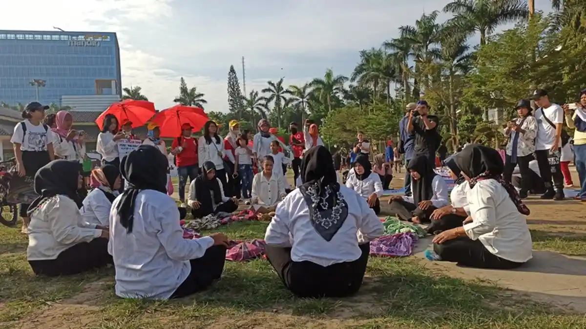 Peringati Hari Perempuan Internasional, Hapsari Sumut Tampilkan Pertunjukan Teatrikal